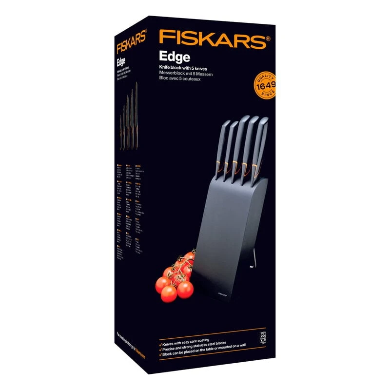 Fiskars Edge Veitsiteline, Sis. 5 Veistä 6 Fiskars Edge Veitsiteline, Sis. 5 Veistä - Image 4