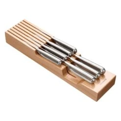 Fiskars Fiskars Puinen Laatikkoveitsiteline -Stelton Myynti 1062890 Fiskars Wooden drawer knife block FSC 1