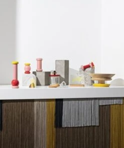 Alessi Sottsass Maustemylly, Keskikokoinen, Pinkki -Stelton Myynti 16 Alessi groupage Twergi e Sottsass V new 1