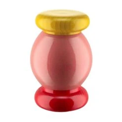 Alessi Sottsass Maustemylly, Pieni, Pinkki - Keltainen - Punainen