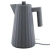Alessi Plissé Vedenkeitin 1,7 L, Harmaa
