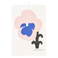 Kauniste Orvokki Keittiöpyyhe, Sininen