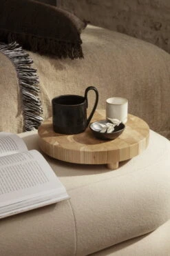 Ferm LIVING Chess Leikkuulauta, Pyöreä, Pieni -Stelton Myynti 47 0815