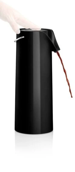 Eva Solo Pumpputermos, Musta -Stelton Myynti 502900 Pump vaccum jug Black