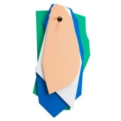 Valerie_objects Leikkuulaudat, 4 Kpl, Vihreä - Sininen - Valkoinen - Pinkki