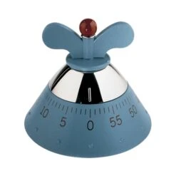Alessi Kitchen Timer Munakello, Sininen