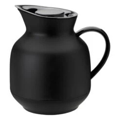 Stelton Amphora Termoskannu Teelle, 1 L, Mattamusta