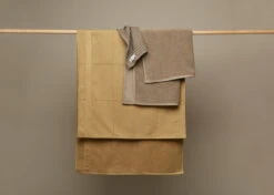 The Organic Company Big Waffle Keittiöliina/pyyhe, Ruskea -Stelton Myynti EarthTowels