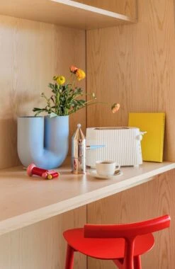 Alessi La Conica Manico Lungo Espressopannu, Teräs - Vaaleansininen -Stelton Myynti FDS ruoka Alessi14 1