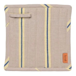 Ferm LIVING Hale Pannulappu, 2 Kpl, Beige - Keltainen - Sininen