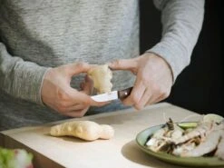 Fiskars Norr Juuresveitsi -Stelton Myynti Fiskars Kitchen Action Norr Peeling knife cutting ginger 1016475