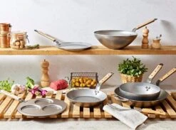 De Buyer Mineral B Bois Paistinpannu, 32 Cm -Stelton Myynti GAMME MINERAL BBOIS ambiance 2 1