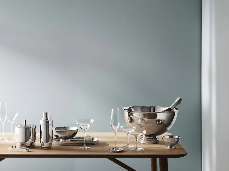 Georg Jensen Manhattan Samppanjakulho 6 Georg Jensen Manhattan Samppanjakulho - Image 4