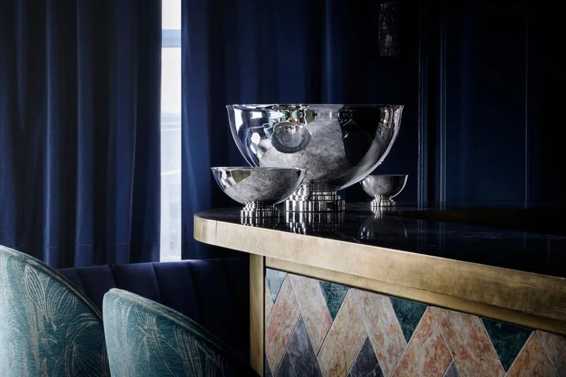 Georg Jensen Manhattan Samppanjakulho 8 Georg Jensen Manhattan Samppanjakulho - Image 6