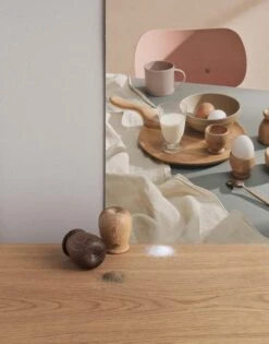 Kay Bojesen Menageri Suola- Ja Pippurisirotin, Tammi - Savustettu Tammi -Stelton Myynti KB 39123 39107 02