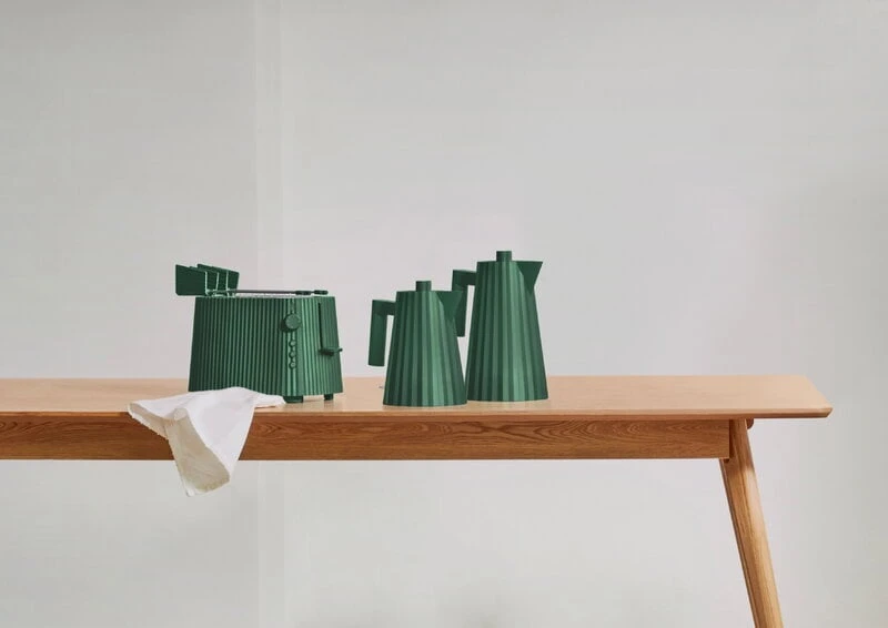 Alessi Plissé Vedenkeitin 1,7 L, Vihreä 6 Alessi Plissé Vedenkeitin 1,7 L, Vihreä - Image 4