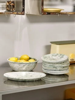 HAY Sowden Leivänpaahdin, Keltainen -Stelton Myynti Soft Ice Salad Bowl green Soft Ice Oval Dish green Soft Ice Lunch Plate green