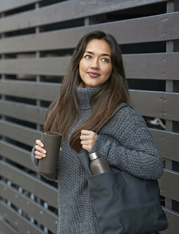 Stelton To Go Click Termosmuki, 0,4 L, Ruskea 4 Stelton To Go Click Termosmuki, 0,4 L, Ruskea - Image 2