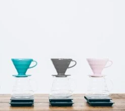 Hario Hario V60 Suodatinsuppilo Koko 02, Vaaleanpunainen Posliini -Stelton Myynti color 1