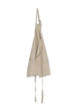 Ferm LIVING Hale Esiliina, Beige - Keltainen - Sininen -Stelton Myynti fermLIVING SS22 HaleApron Oyster Lemon BrightBlue 1104265370 pack 1