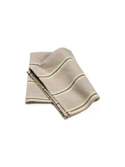 Ferm LIVING Hale Keittiöpyyhe, Beige - Keltainen - Sininen 10 Ferm LIVING Hale Keittiöpyyhe, Beige - Keltainen - Sininen -Stelton Myynti fermLIVING SS22 HaleTeaTowel Oyster Lemon BrightBlue 1104265367 pack 4